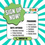 Fall Skating Classes for Children & Adults