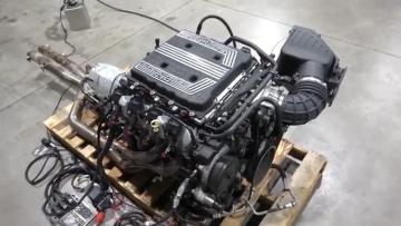 Moteur Chevrolet LT4 suralimenté de 6,2 L avec boîte automatique à 10 rapports à vendre