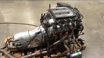 Moteur Chevrolet LT4 suralimenté de 6,2 L avec boîte automatique à 10 rapports à vendre